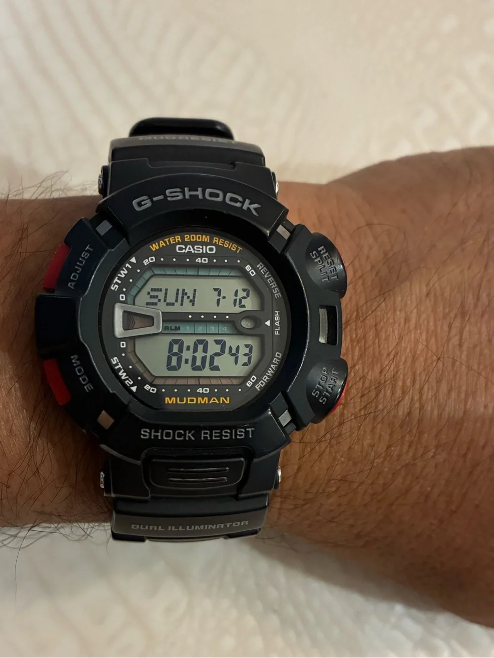 G-Shock Black Mudman Watch